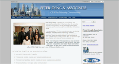 Desktop Screenshot of dengcpa.com