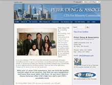 Tablet Screenshot of dengcpa.com